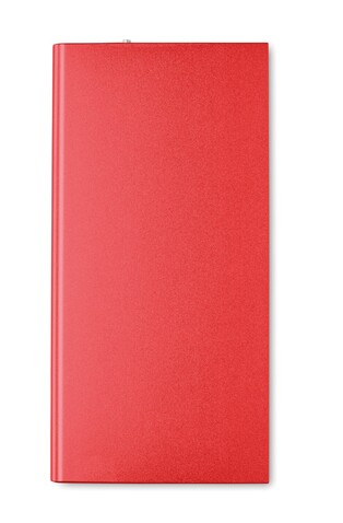 Powerbank 8000 mAh - Rot bedrucken, Art.-Nr. MO8839-05