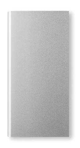 Solar Powerbank 8000 mAh - Mattsilber bedrucken, Art.-Nr. MO9051-16