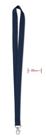 Lanyard - Blau bedrucken, Art.-Nr. MO9058-04