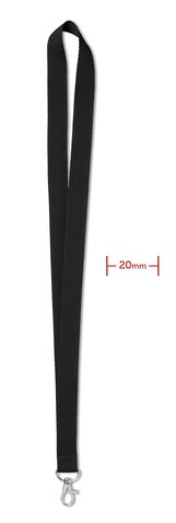 Lanyard - Schwarz bedrucken, Art.-Nr. MO9058-03 Lanyard - Schwarz bedrucken, Art.-Nr. MO9058-03