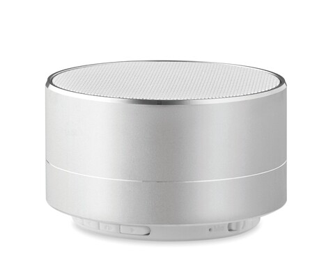 2.1 wireless Lautsprecher - Mattsilber bedrucken, Art.-Nr. MO9155-16