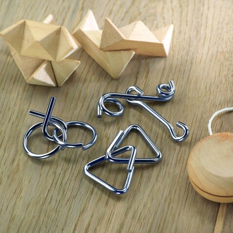 Geduldsspiele-Set - Beige bedrucken, Art.-Nr. MO9191-13 Geduldsspiele-Set - Beige bedrucken, Art.-Nr. MO9191-13