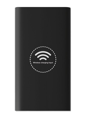 Wireless Powerbank Typ C - Schwarz bedrucken, Art.-Nr. MO9238-03