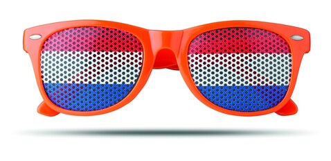 Fan Sonnenbrille - Orange bedrucken, Art.-Nr. MO9275-10 Fan Sonnenbrille - Orange bedrucken, Art.-Nr. MO9275-10