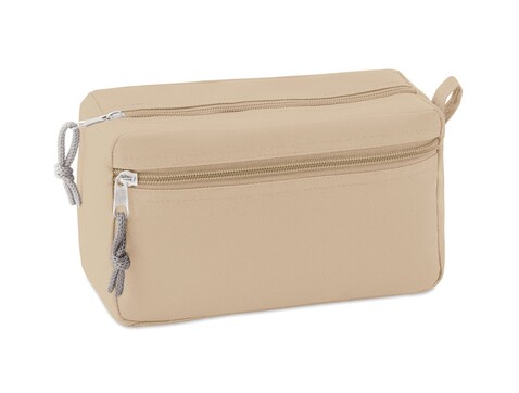 Kosmetiktasche - Beige bedrucken, Art.-Nr. MO9345-13 Kosmetiktasche - Beige bedrucken, Art.-Nr. MO9345-13