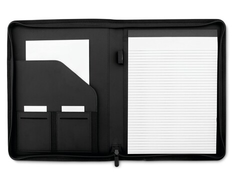 DIN A4 Portfolio - Schwarz bedrucken, Art.-Nr. MO9549-03 DIN A4 Portfolio - Schwarz bedrucken, Art.-Nr. MO9549-03
