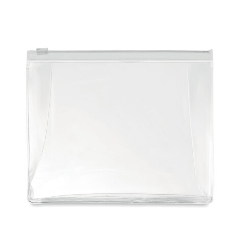 Kosmetiktasche - Transparent Weiß bedrucken, Art.-Nr. MO9627-26 Kosmetiktasche - Transparent Weiß bedrucken, Art.-Nr. MO9627-26