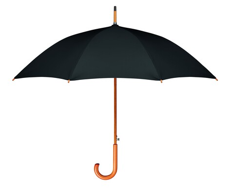 Regenschirm - Schwarz bedrucken, Art.-Nr. MO9629-03