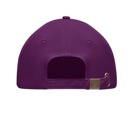 Baseball cap 6 panels 270g/m² - Bordeaux bedrucken, Art.-Nr. MO9643-02