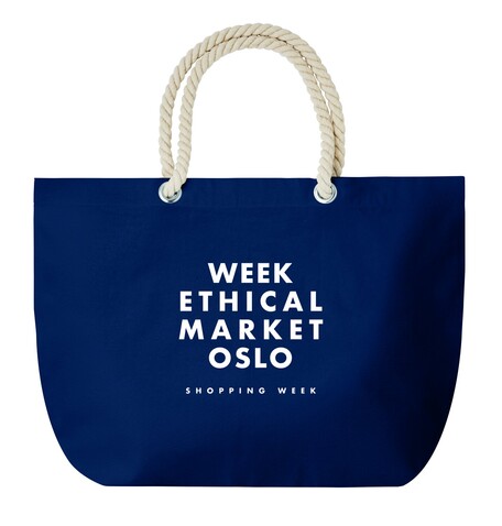 Strandtasche mit Kordelgriff - Blau bedrucken, Art.-Nr. MO9813-04