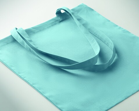 Boodschappentas 180 g/m² - Babyblau bedrucken, Art.-Nr. MO9846-66