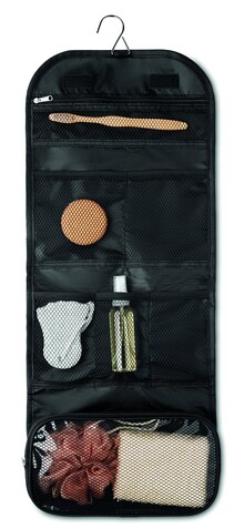 Reisenecessaire - Schwarz bedrucken, Art.-Nr. MO9874-03 Reisenecessaire - Schwarz bedrucken, Art.-Nr. MO9874-03