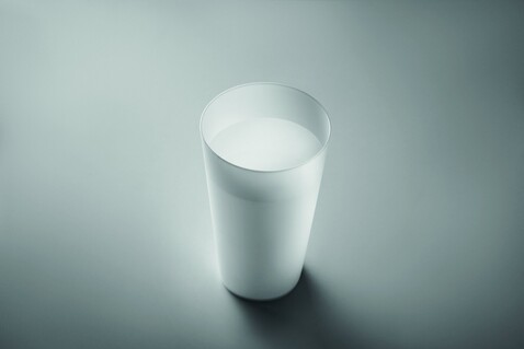 Wiederverwendbarer Becher - Weiß bedrucken, Art.-Nr. MO9907-06