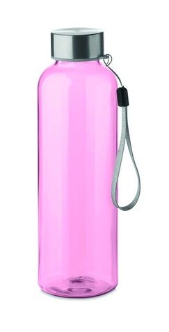 RPET-Flasche 500ml - Transparent Pink bedrucken, Art.-Nr. MO9910-31 RPET-Flasche 500ml - Transparent Pink bedrucken, Art.-Nr. MO9910-31