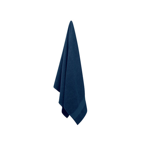 Handtuch Organic Cotton - Blau bedrucken, Art.-Nr. MO9932-04 Handtuch Organic Cotton - Blau bedrucken, Art.-Nr. MO9932-04
