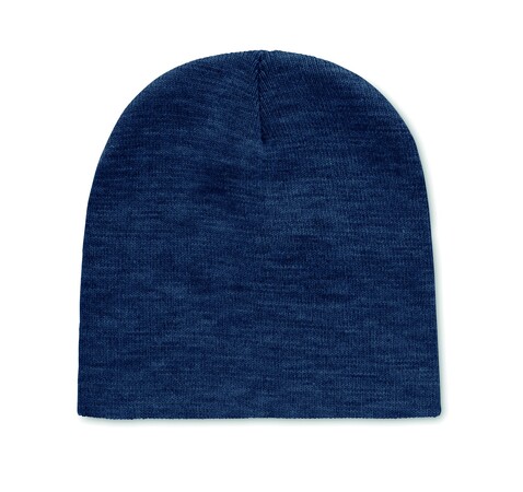 Beanie RPET Polyester - Blau bedrucken, Art.-Nr. MO9964-04