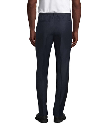 GABIN MEN SUIT TROUSER - Night bedrucken, Art.-Nr. N03162-NH-058 GABIN MEN SUIT TROUSER - Night bedrucken, Art.-Nr. N03162-NH-058