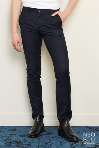 GABIN MEN SUIT TROUSER - Night bedrucken, Art.-Nr. N03162-NH-058 GABIN MEN SUIT TROUSER - Night bedrucken, Art.-Nr. N03162-NH-058