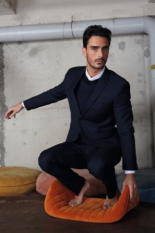 MARIUS MEN SUIT JACKET - Night bedrucken, Art.-Nr. N03164-NH-M MARIUS MEN SUIT JACKET - Night bedrucken, Art.-Nr. N03164-NH-M