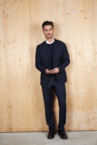 MARIUS MEN SUIT JACKET - Night bedrucken, Art.-Nr. N03164-NH-M MARIUS MEN SUIT JACKET - Night bedrucken, Art.-Nr. N03164-NH-M