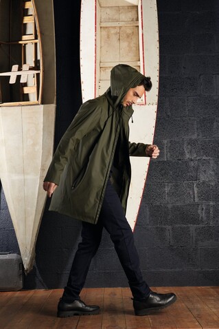 ANTOINE MEN JACKET - Deep Khaki bedrucken, Art.-Nr. N03174-FH-S