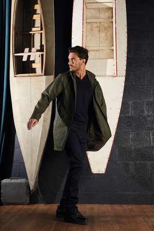 ANTOINE MEN JACKET - Deep Khaki bedrucken, Art.-Nr. N03174-FH-S