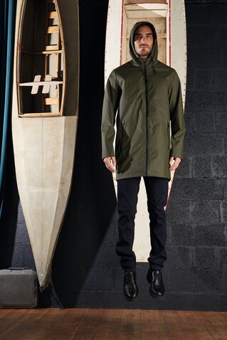 ANTOINE MEN JACKET - Deep Khaki bedrucken, Art.-Nr. N03174-FH-S