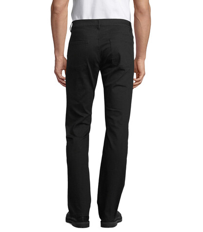 GASPARD MEN LEG JEANS - Deep Black bedrucken, Art.-Nr. N03180-DB-L GASPARD MEN LEG JEANS - Deep Black bedrucken, Art.-Nr. N03180-DB-L