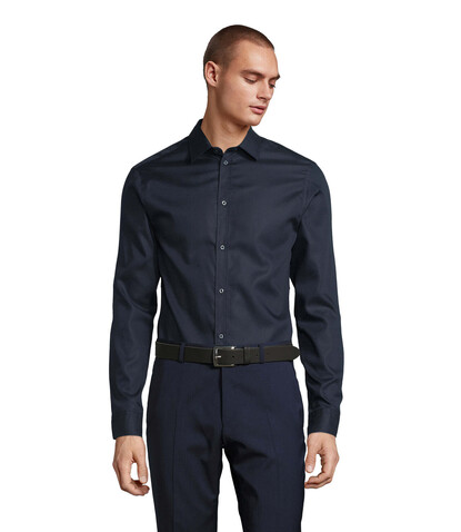 BLAISE MEN SHIRT - Night bedrucken, Art.-Nr. N03182-NH-M BLAISE MEN SHIRT - Night bedrucken, Art.-Nr. N03182-NH-M