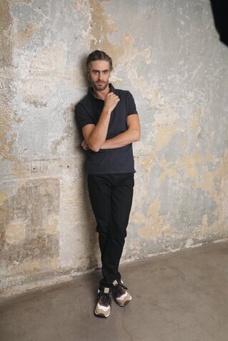 OWEN MEN POLO 215 - Night bedrucken, Art.-Nr. N03188-NH-XL