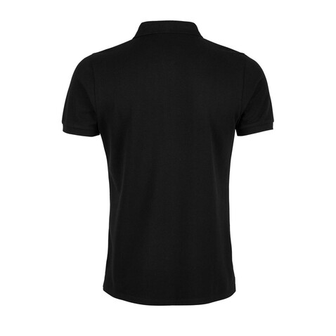 OWEN MEN POLO 215 - Deep Black bedrucken, Art.-Nr. N03188-DB-M OWEN MEN POLO 215 - Deep Black bedrucken, Art.-Nr. N03188-DB-M