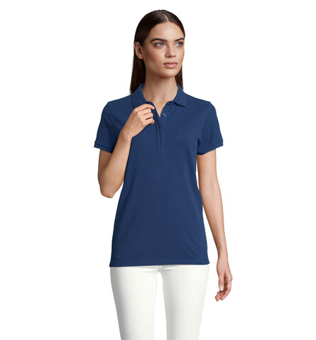 OWEN WOMEN POLO 215 - Deep Blue bedrucken, Art.-Nr. N03189-EX-XXL