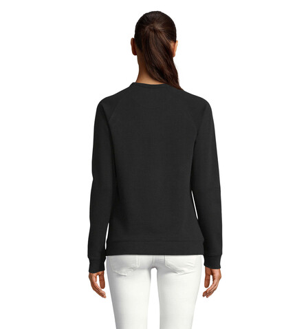 NELSON WOMEN SWEAT 400 - Deep Black bedrucken, Art.-Nr. N03195-DB-M NELSON WOMEN SWEAT 400 - Deep Black bedrucken, Art.-Nr. N03195-DB-M