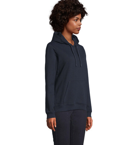 NICHOLAS WOMEN HOODED SWEAT - Night bedrucken, Art.-Nr. N03197-NH-L NICHOLAS WOMEN HOODED SWEAT - Night bedrucken, Art.-Nr. N03197-NH-L