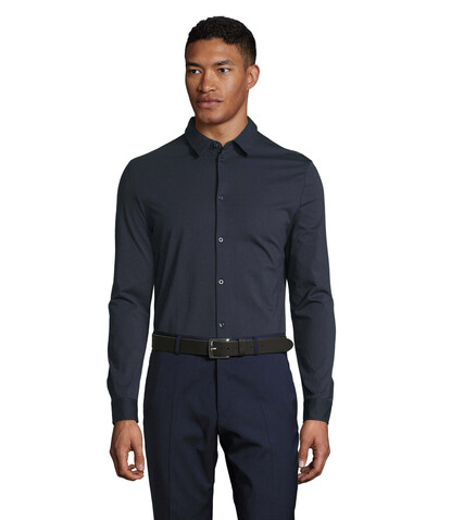 BALTHAZAR MEN SHIRT - Night bedrucken, Art.-Nr. N03198-NH-4XL BALTHAZAR MEN SHIRT - Night bedrucken, Art.-Nr. N03198-NH-4XL