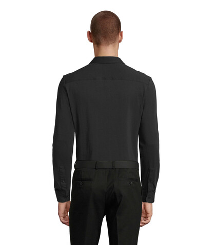 BALTHAZAR MEN SHIRT - Deep Black bedrucken, Art.-Nr. N03198-DB-3XL