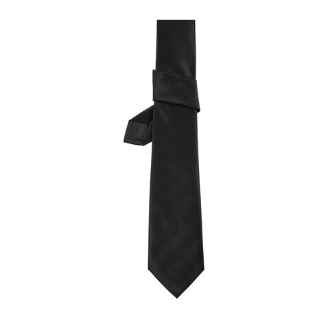 TOMMY CLUB TIE - Deep Black bedrucken, Art.-Nr. N03200-DB-M