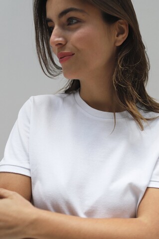 LORIS UNISEX T-SHIRT 180 - Optic White bedrucken, Art.-Nr. N03775-OQ-L LORIS UNISEX T-SHIRT 180 - Optic White bedrucken, Art.-Nr. N03775-OQ-L