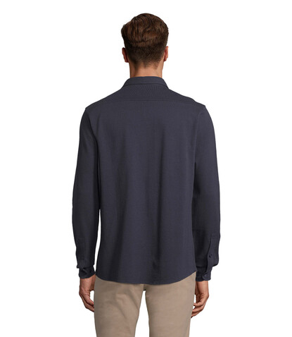 BASILE MEN SHIRT - Night bedrucken, Art.-Nr. N03777-NH-L BASILE MEN SHIRT - Night bedrucken, Art.-Nr. N03777-NH-L