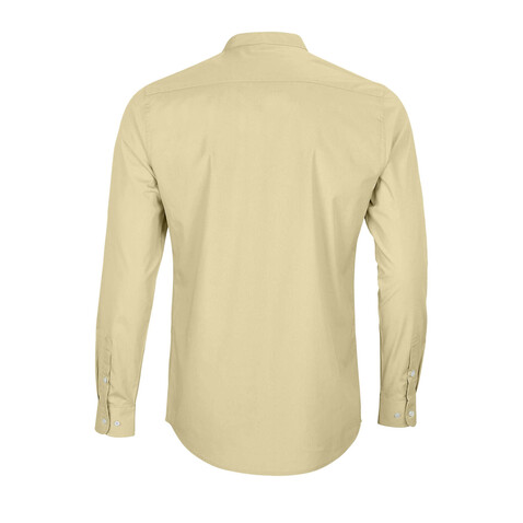 BART MEN MAO COLLAR SHIRT - Beige bedrucken, Art.-Nr. N03792-BE-3XL BART MEN MAO COLLAR SHIRT - Beige bedrucken, Art.-Nr. N03792-BE-3XL