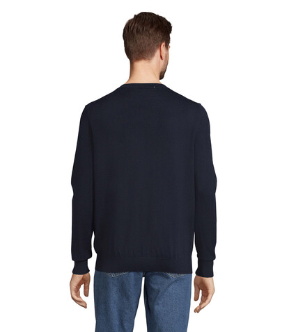 SULLIVAN MEN V-NECK SWEATER - Night bedrucken, Art.-Nr. N03987-NH-XL