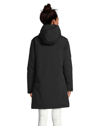 ALFI WOMEN WARM JACKET - Deep Black bedrucken, Art.-Nr. N04005-DB-M