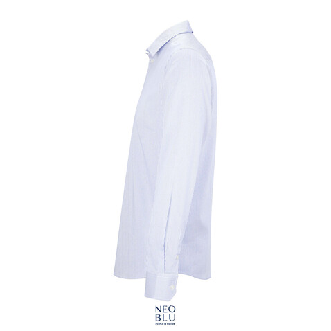 BAPTISTE MEN - Blau Gestreift bedrucken, Art.-Nr. N04338-BS-4XL BAPTISTE MEN - Blau Gestreift bedrucken, Art.-Nr. N04338-BS-4XL