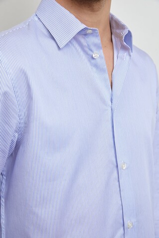 BAPTISTE MEN - Blau Gestreift bedrucken, Art.-Nr. N04338-BS-4XL BAPTISTE MEN - Blau Gestreift bedrucken, Art.-Nr. N04338-BS-4XL