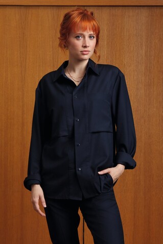 MADDEN UNISEX OVERSHIRT - Night bedrucken, Art.-Nr. N04802-NH-XS MADDEN UNISEX OVERSHIRT - Night bedrucken, Art.-Nr. N04802-NH-XS