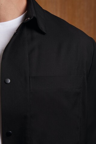 MADDEN UNISEX OVERSHIRT - Deep Black bedrucken, Art.-Nr. N04802-DB-XXL