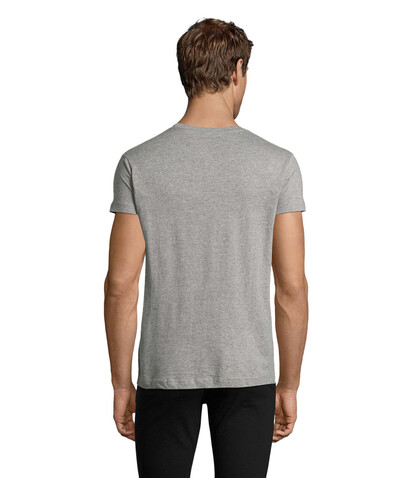 REGENT FIT HERREN 150g - Graue Melange bedrucken, Art.-Nr. S00553-GM-XXL