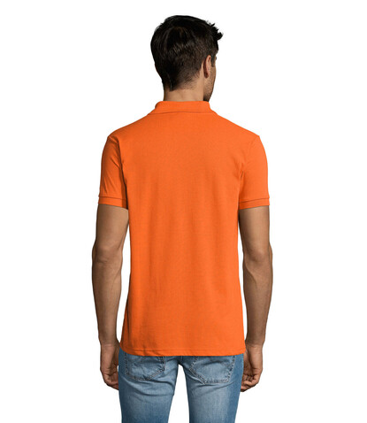 PRIME HERREN POLO 200g - Orange bedrucken, Art.-Nr. S00571-OR-L PRIME HERREN POLO 200g - Orange bedrucken, Art.-Nr. S00571-OR-L