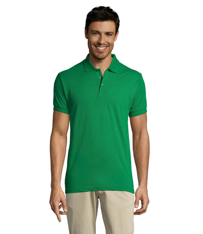 PRIME HERREN POLO 200g - Kelly Green bedrucken, Art.-Nr. S00571-KG-5XL