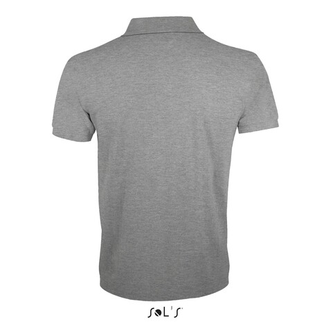 PRIME HERREN POLO 200g - Grau-Melange 2 bedrucken, Art.-Nr. S00571-GY-5XL PRIME HERREN POLO 200g - Grau-Melange 2 bedrucken, Art.-Nr. S00571-GY-5XL